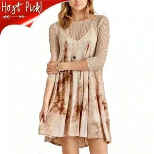 2x HP | "Amelia" Tie Dye Print Dress